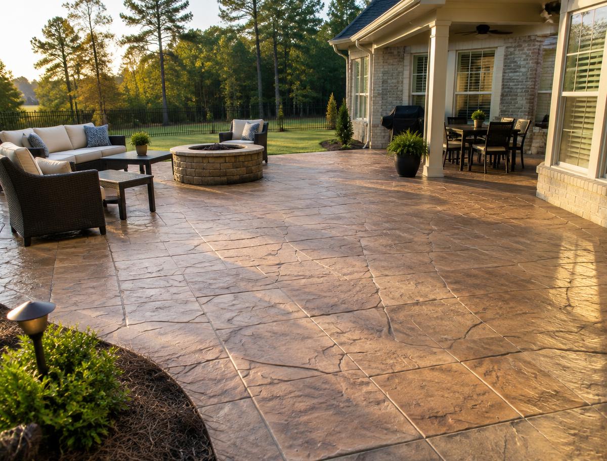 Stamped & Decorative Concrete